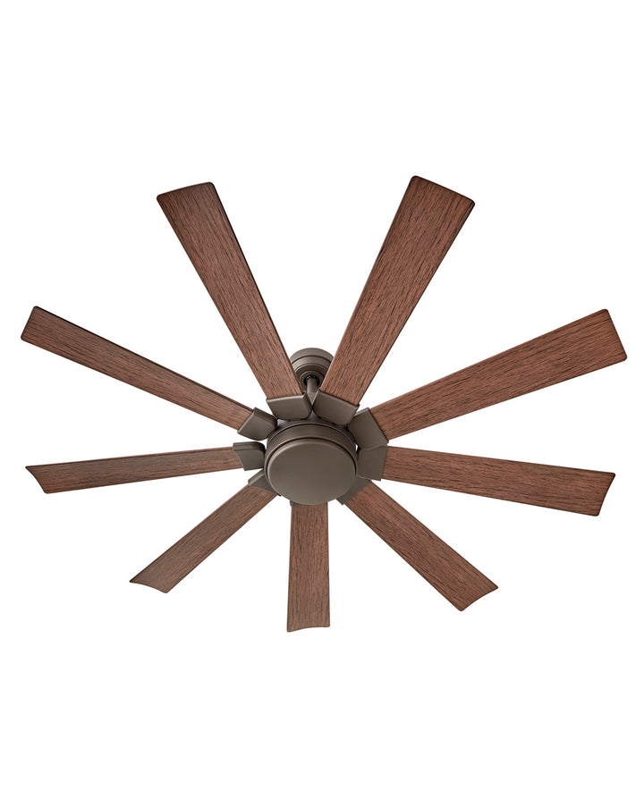 Hinkley Turbine 904260FMM-LWD Ceiling Fan 60 - Metallic Matte Bronze, Walnut/