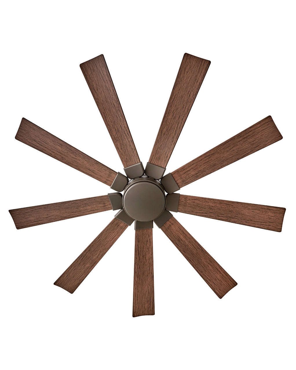 Hinkley Turbine 904260FMM-LWD Ceiling Fan 60 - Metallic Matte Bronze, Walnut/