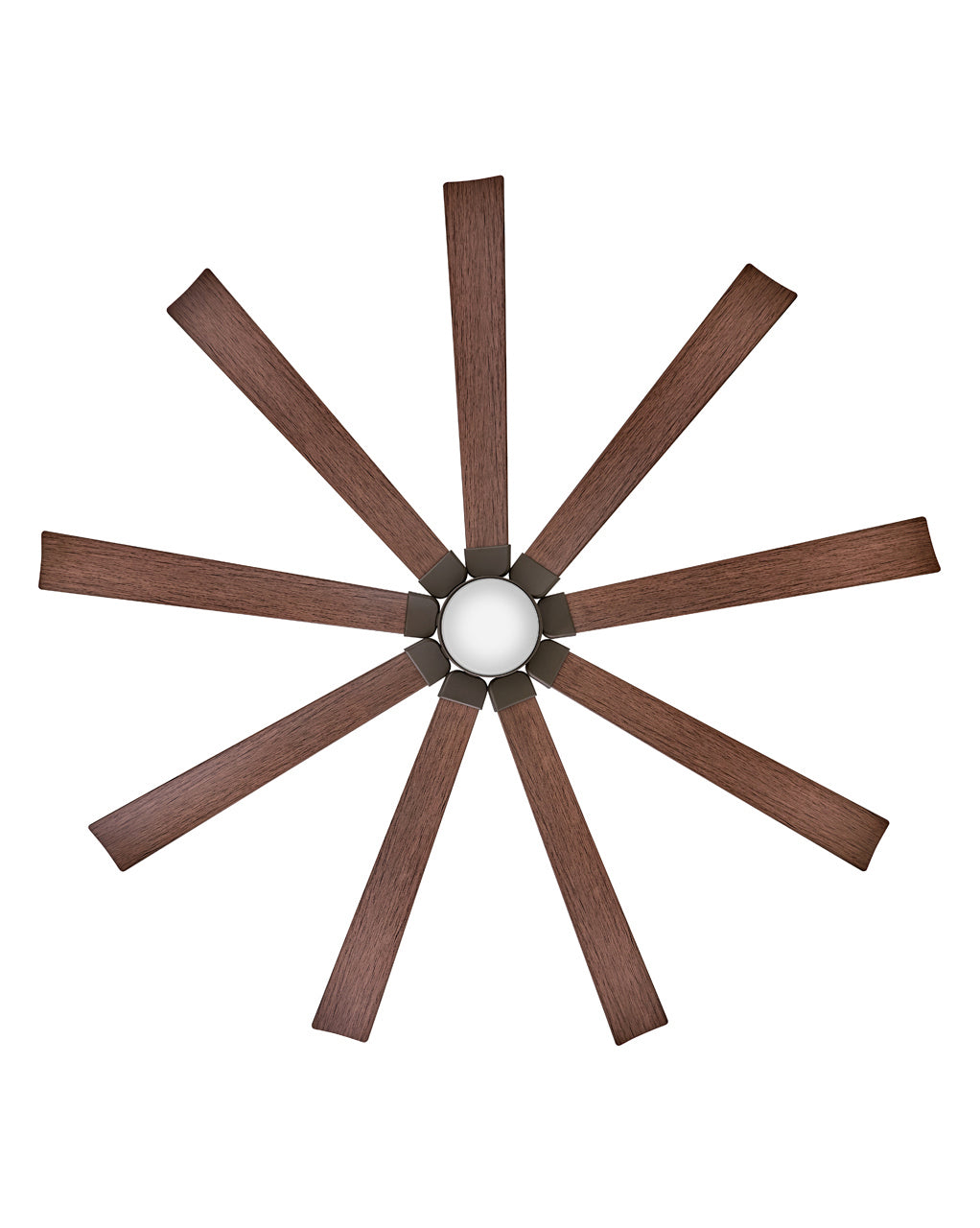 Hinkley Turbine 904280FMM-LWD Ceiling Fan 80 - Metallic Matte Bronze, Walnut/