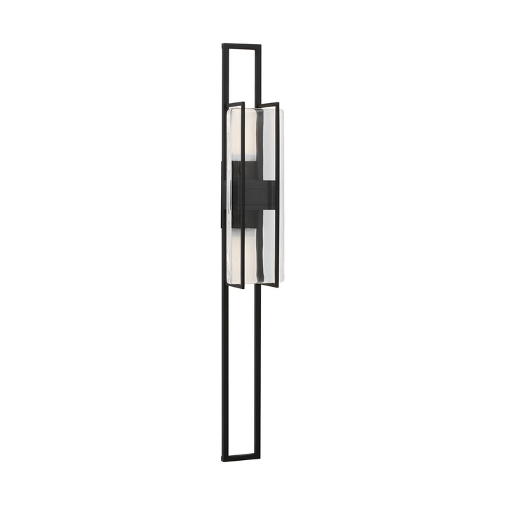Visual Comfort Modern Duelle 700WSDUE28B-LED927-277 Wall Light - Nightshade Black