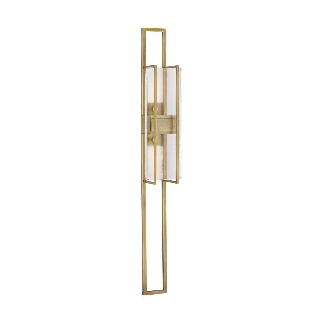 Visual Comfort Modern Duelle 700WSDUE28NB-LED927-277 Wall Light - Natural Brass