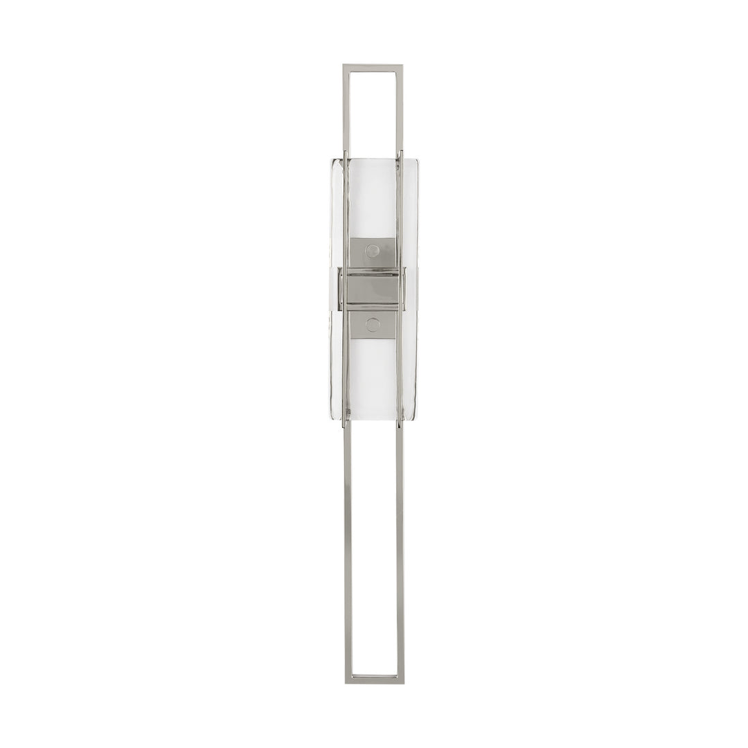 Visual Comfort Modern Duelle 700WSDUE28N-LED927-277 Wall Light - Polished Nickel