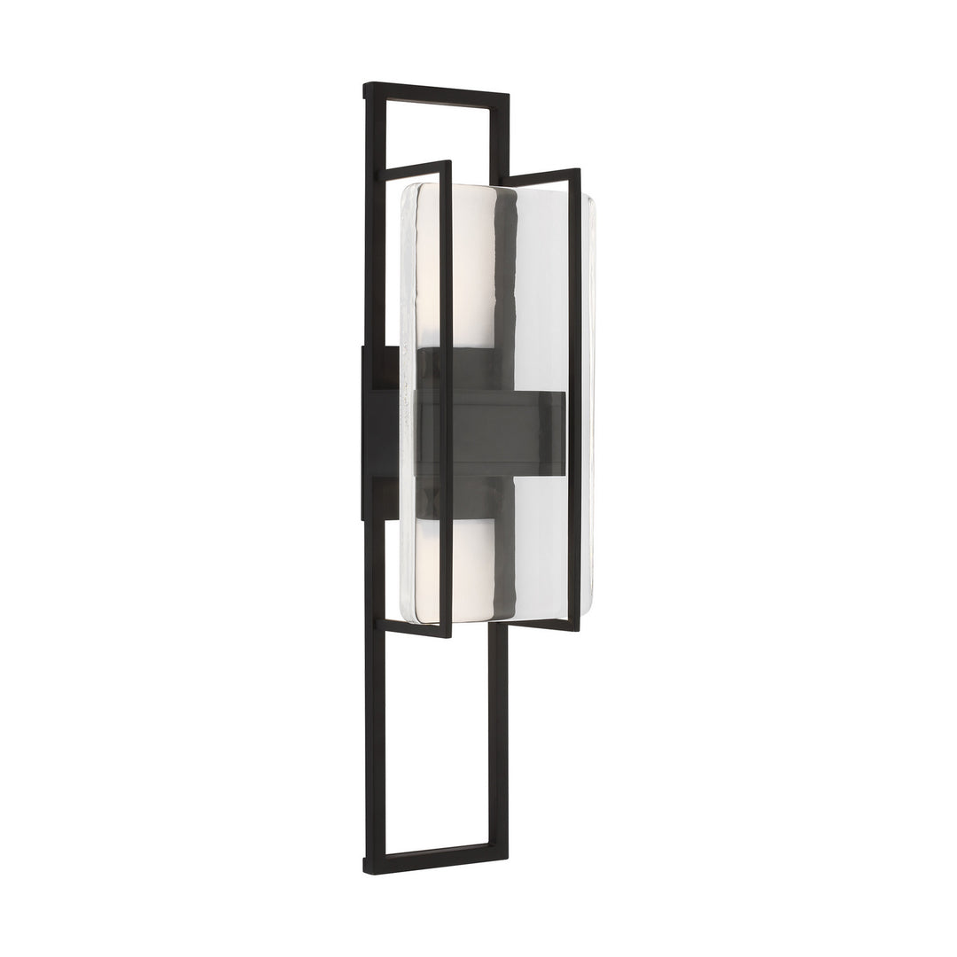 Visual Comfort Modern Duelle 700WSDUE18B-LED927 Wall Light - Nightshade Black