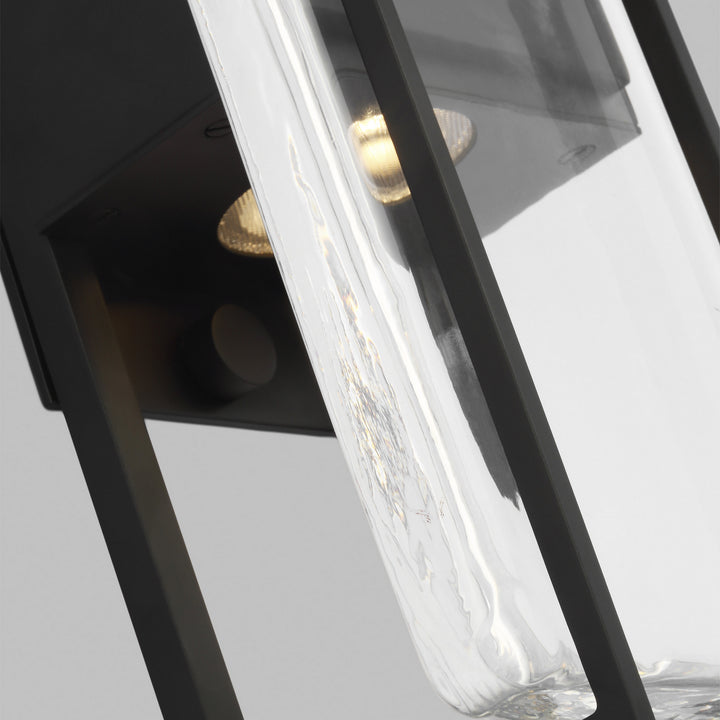 Visual Comfort Modern Duelle 700WSDUE18B-LED927-277 Wall Light - Nightshade Black