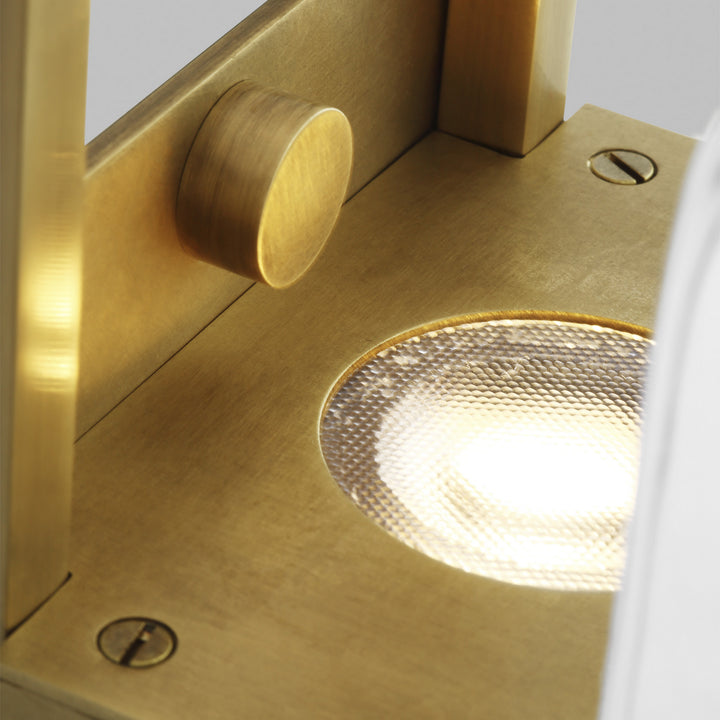 Visual Comfort Modern Duelle 700WSDUE18NB-LED927 Wall Light - Natural Brass