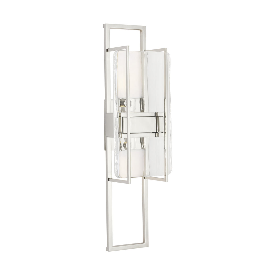 Visual Comfort Modern Duelle 700WSDUE18N-LED927 Wall Light - Polished Nickel