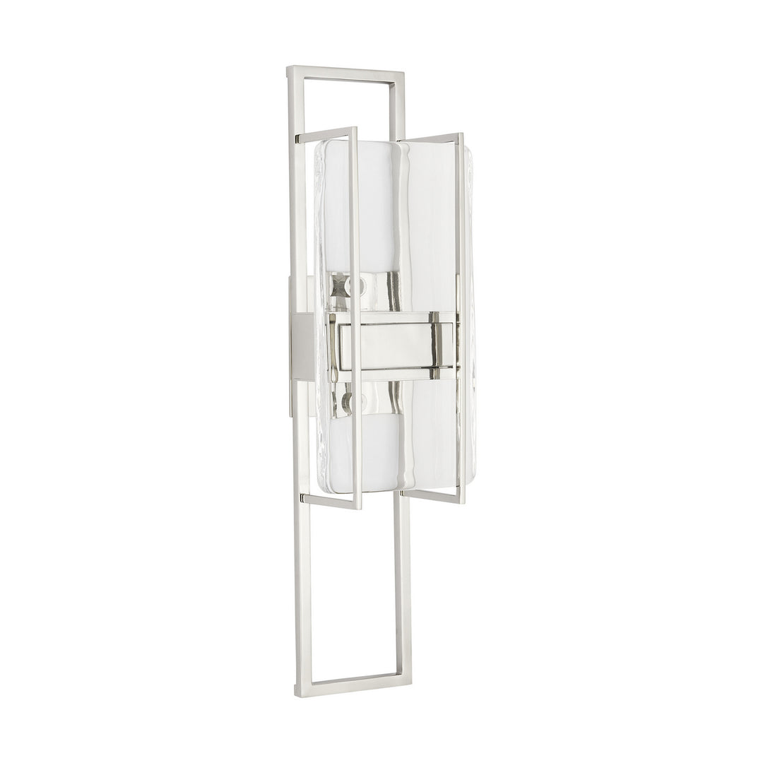 Visual Comfort Modern Duelle 700WSDUE18N-LED927 Wall Light - Polished Nickel