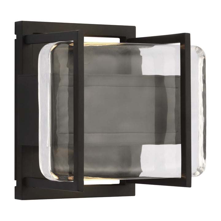 Visual Comfort Modern Duelle 700WSDUE5B-LED927 Wall Light - Nightshade Black