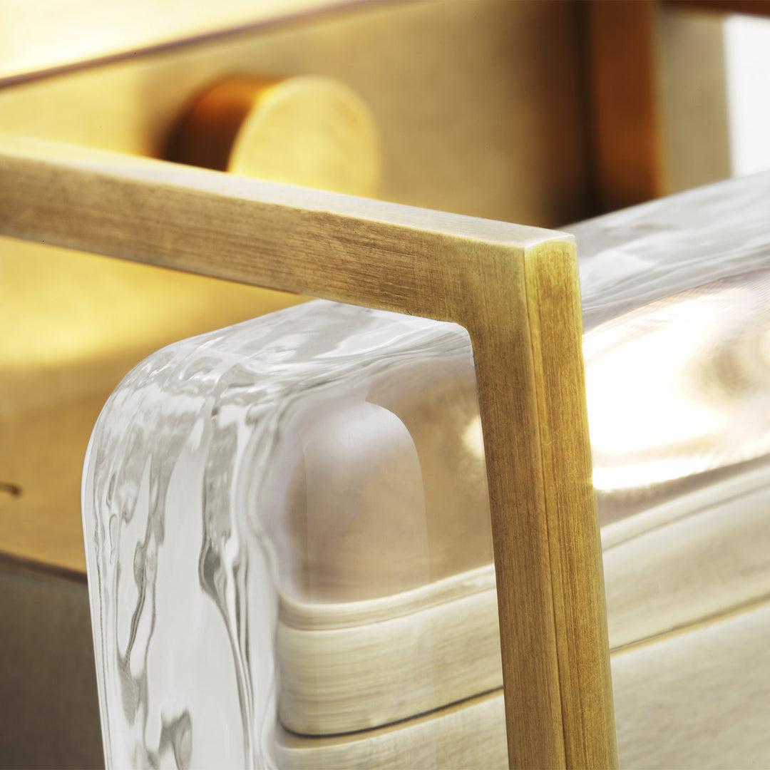 Visual Comfort Modern Duelle 700WSDUE5NB-LED927 Wall Light - Natural Brass