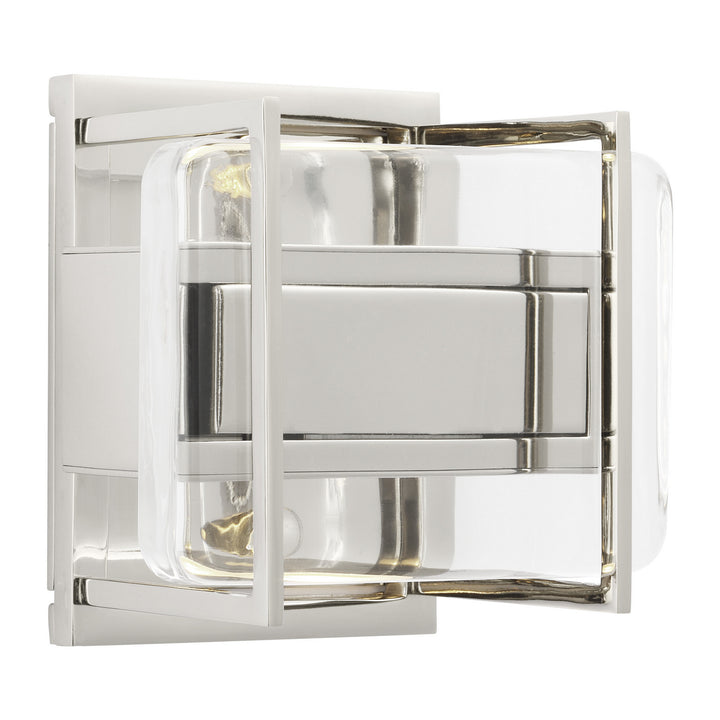 Visual Comfort Modern Duelle 700WSDUE5N-LED927 Wall Light - Polished Nickel