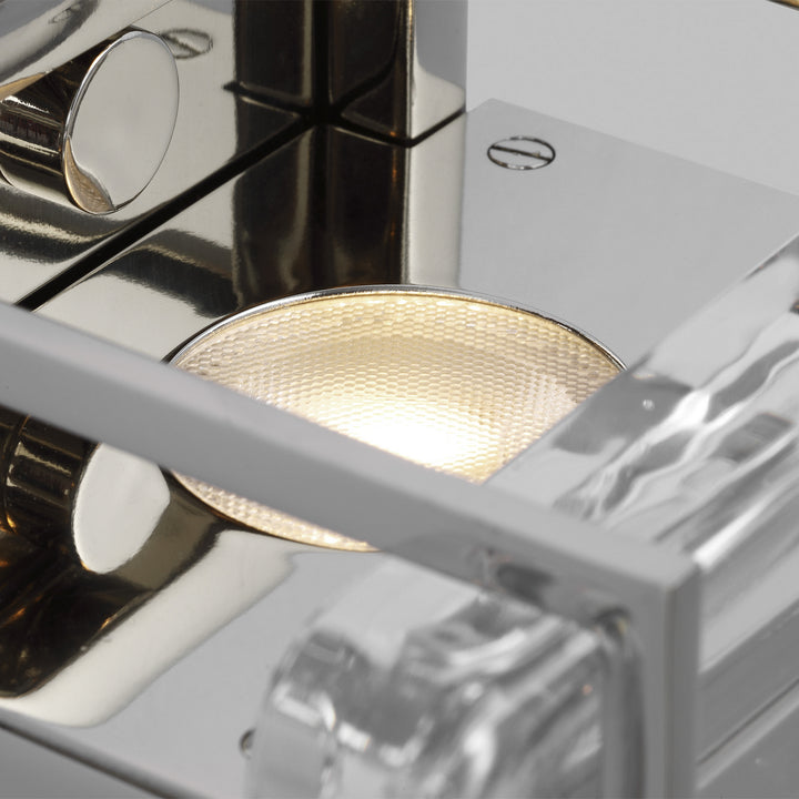 Visual Comfort Modern Duelle 700WSDUE5N-LED927 Wall Light - Polished Nickel