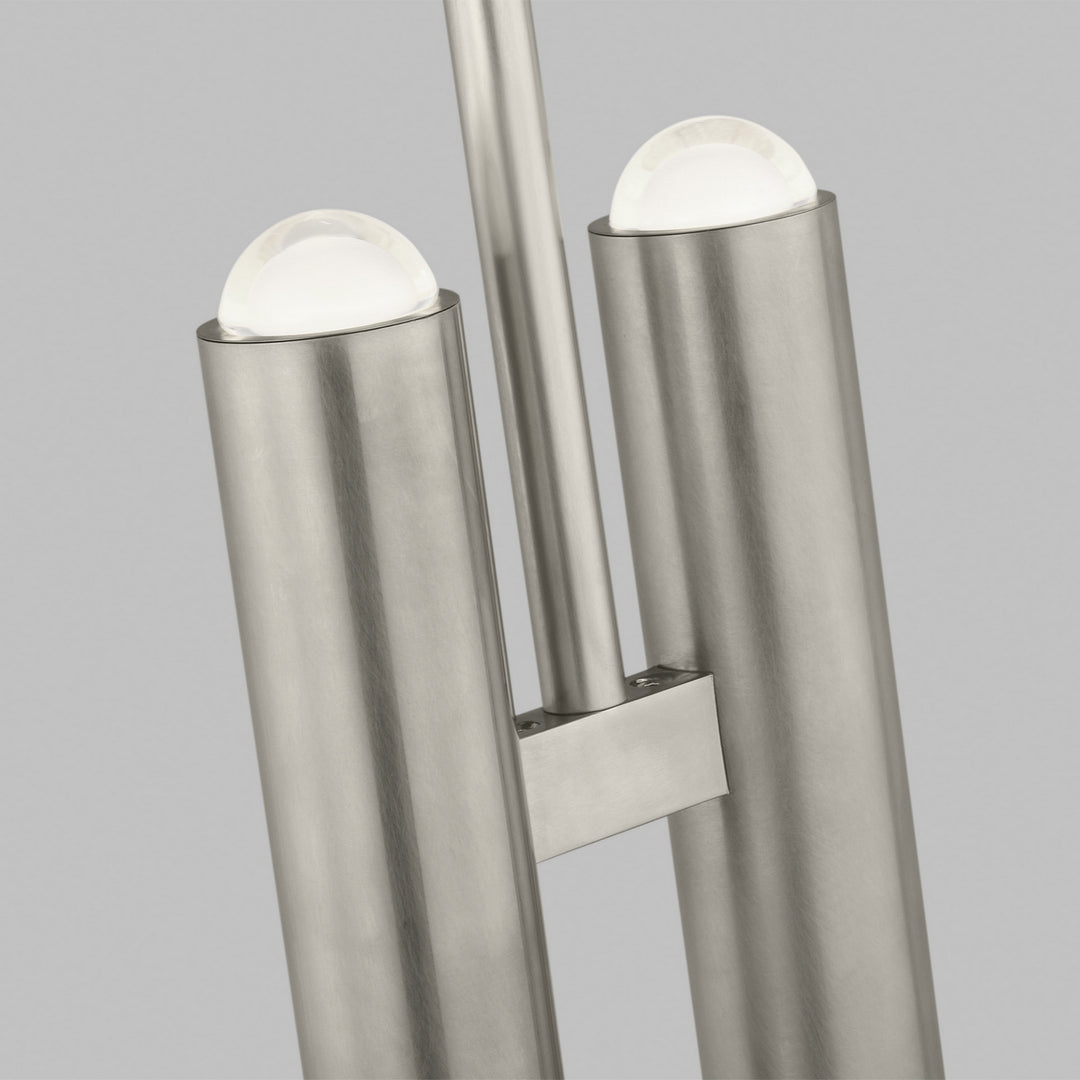 Visual Comfort Modern Ebell 700TDEBL223N-LED927-277 Pendant Light - Antique Nickel