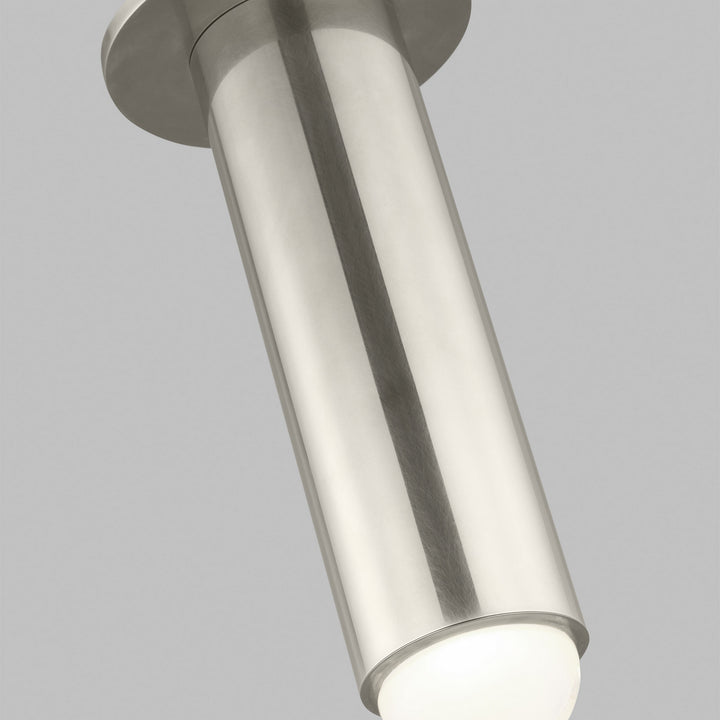 Visual Comfort Modern Ebell 700FMEBL10N-LED927 Ceiling Light - Antique Nickel