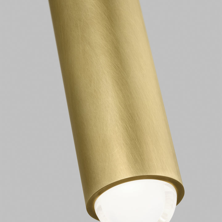 Visual Comfort Modern Ebell 700TDEBL16NB-LED927 Pendant Light - Natural Brass
