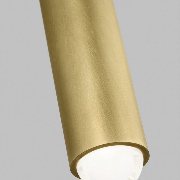 Visual Comfort Modern Ebell 700TDEBL16NB-LED927-277 Pendant Light - Natural Brass