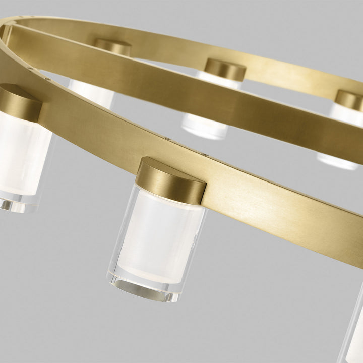 Visual Comfort Modern Esfera 700ESF44NB-LED927 Pendant Light - Natural Brass
