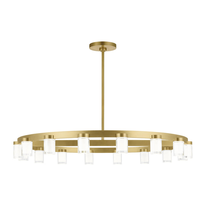 Visual Comfort Modern Esfera 700ESF44NB-LED927-277 Chandelier Light - Natural Brass