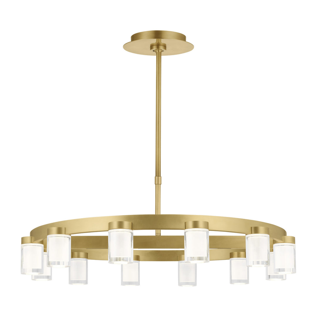 Visual Comfort Modern Esfera 700ESF32NB-LED927 Chandelier Light - Natural Brass
