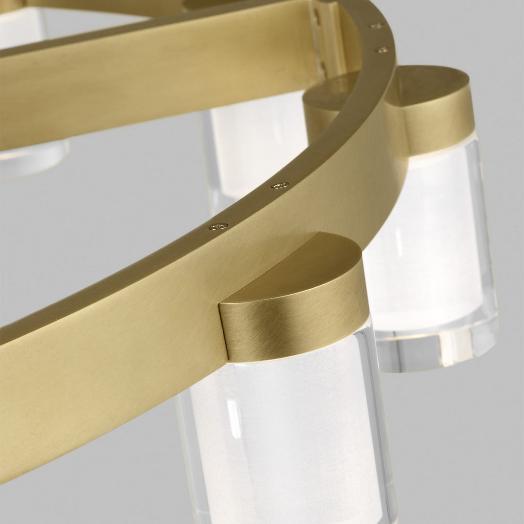 Visual Comfort Modern Esfera 700ESF32NB-LED927 Chandelier Light - Natural Brass