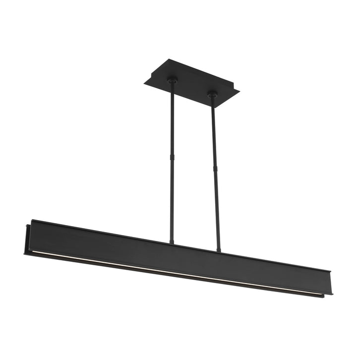 Visual Comfort Modern I-Beam 700LSIBM47B-LED927 Pendant Light - Nightshade Black