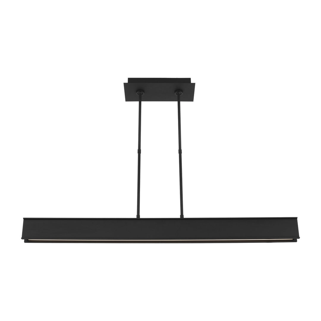 Visual Comfort Modern I-Beam 700LSIBM47B-LED927 Pendant Light - Nightshade Black