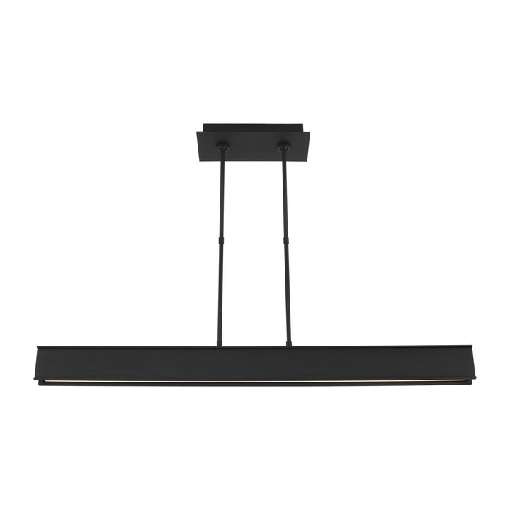 Visual Comfort Modern I-Beam 700LSIBM47B-LED927 Pendant Light - Nightshade Black