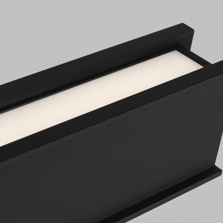 Visual Comfort Modern I-Beam 700LSIBM47B-LED927 Pendant Light - Nightshade Black