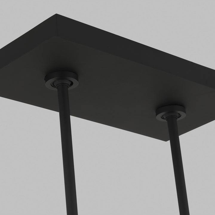 Visual Comfort Modern I-Beam 700LSIBM47B-LED927 Pendant Light - Nightshade Black