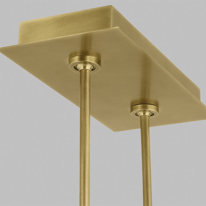 Visual Comfort Modern I-Beam 700LSIBM47BR-LED927 Pendant Light - Plated Brass