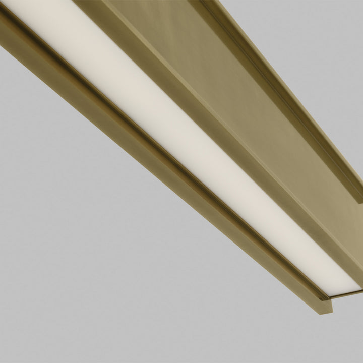 Visual Comfort Modern I-Beam 700LSIBM47BR-LED927 Pendant Light - Plated Brass