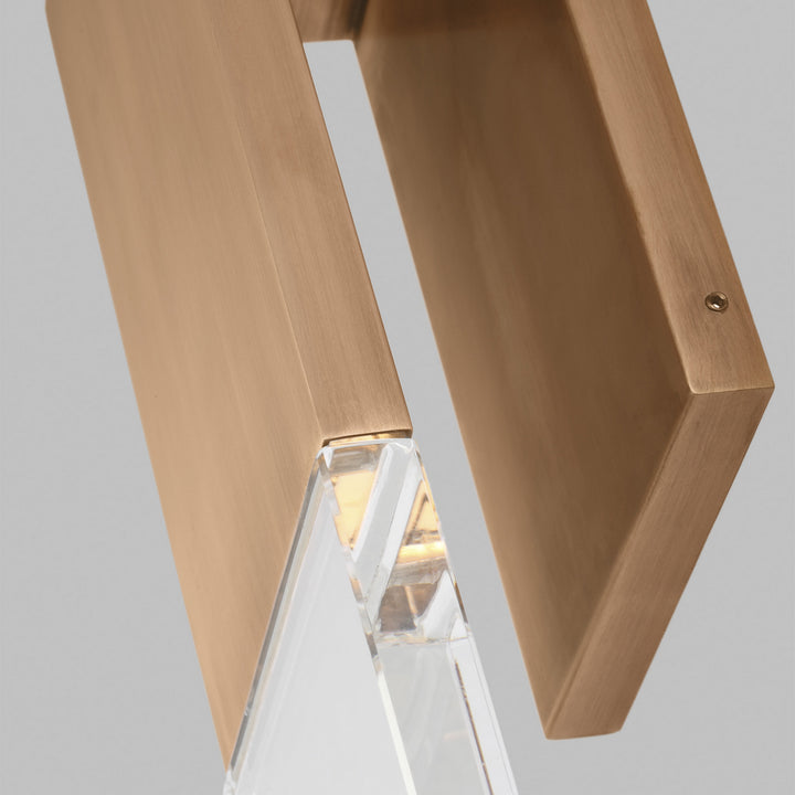 Visual Comfort Modern 700OWKLM92720PUNV Kulma Led Wall Mount Outdoor Copper/Antique/Verde