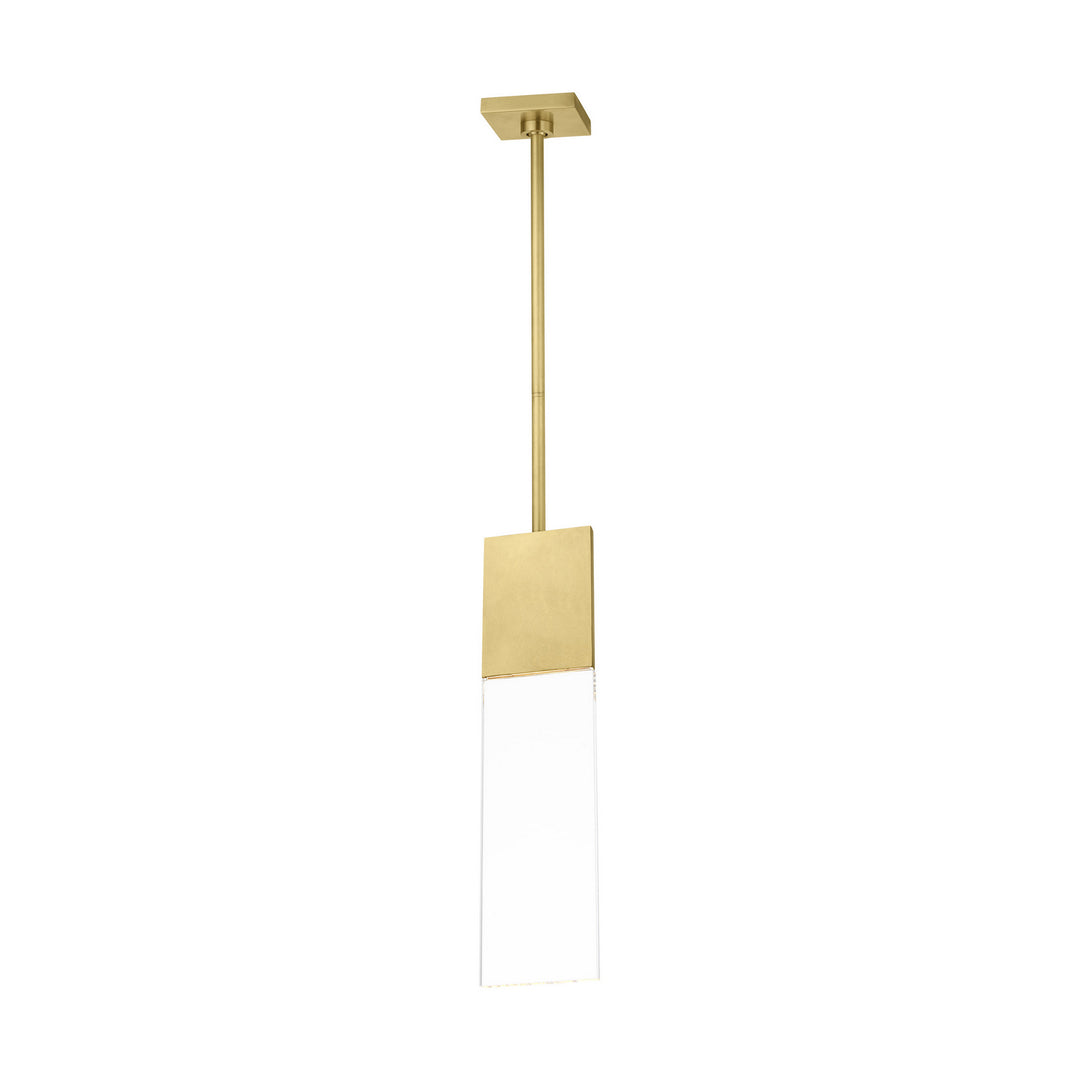 Visual Comfort Modern 700OPKLM92720NBUNV Kulma Led Pendant Outdoor Brass