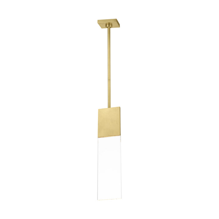 Visual Comfort Modern 700OPKLM92720NBUNV Kulma Led Pendant Outdoor Brass