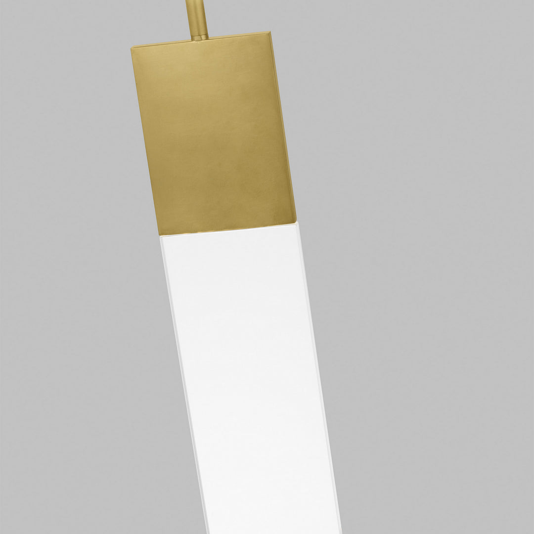 Visual Comfort Modern 700OPKLM92720NBUNV Kulma Led Pendant Outdoor Brass