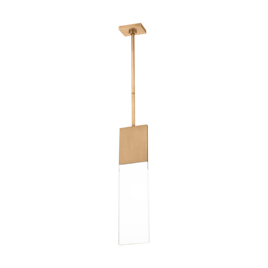 Visual Comfort Modern 700OPKLM92720PUNV Kulma Led Pendant Outdoor Copper/Antique/Verde