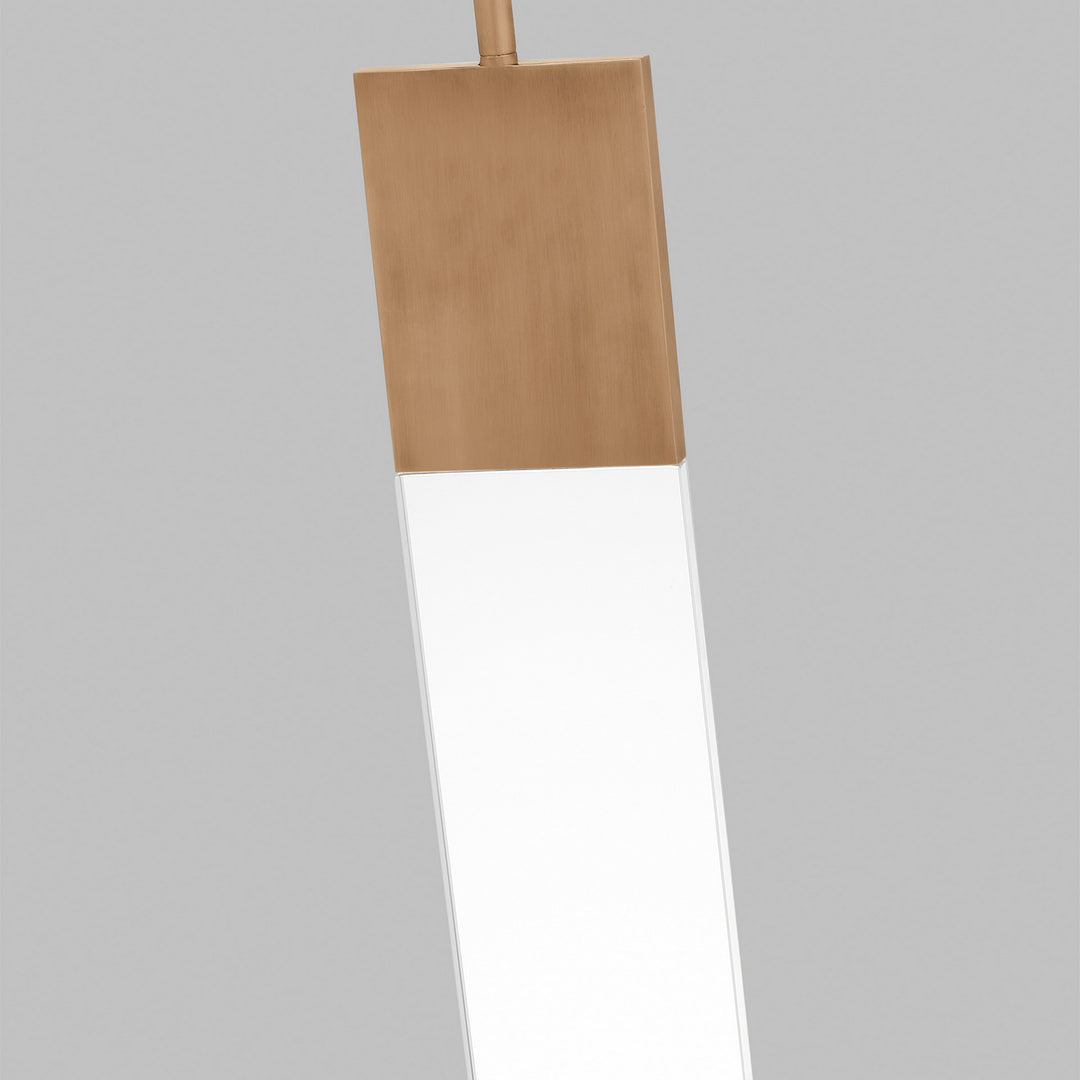 Visual Comfort Modern 700OPKLM92720PUNV Kulma Led Pendant Outdoor Copper/Antique/Verde