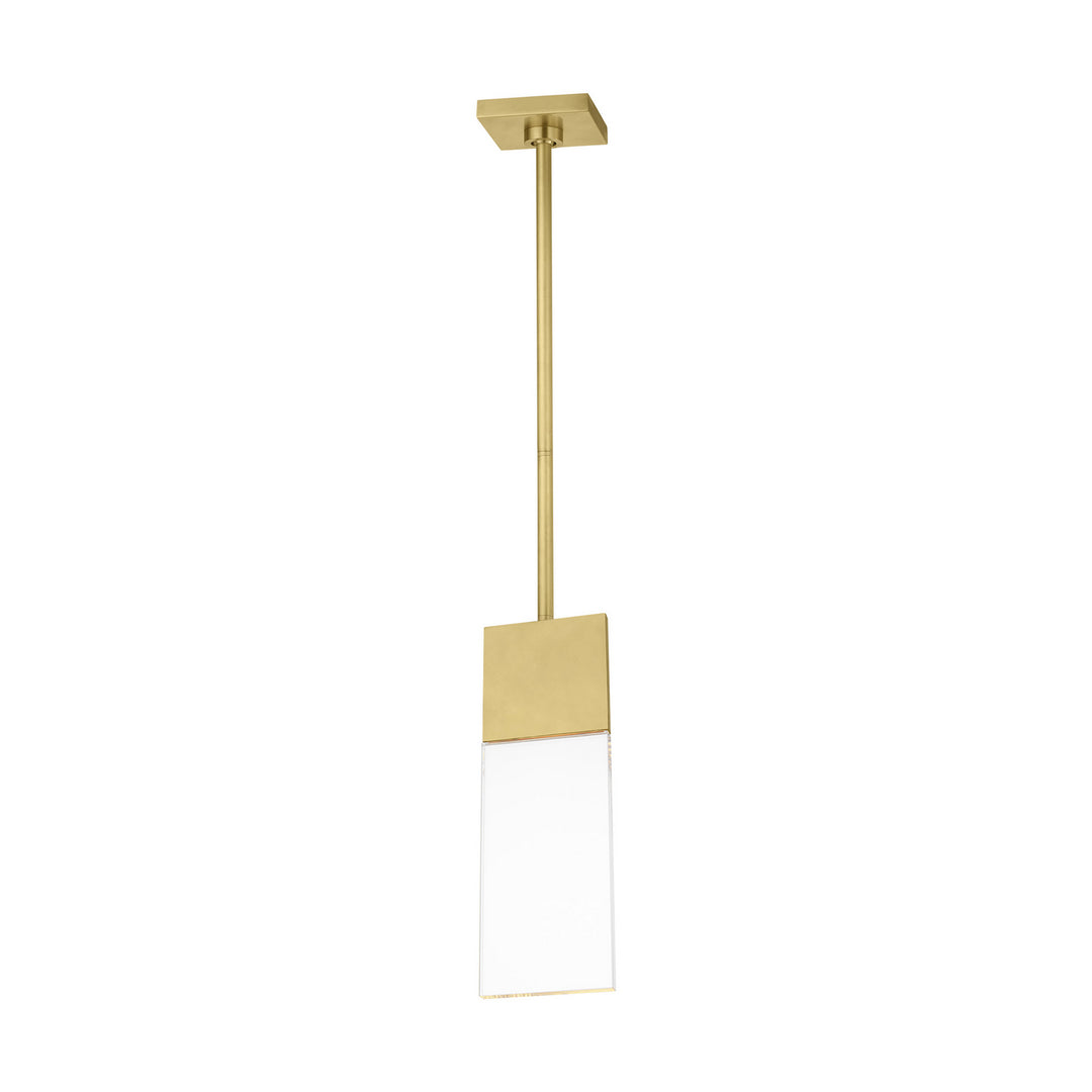 Visual Comfort Modern 700OPKLM92715NBUNV Kulma Led Pendant Outdoor Brass