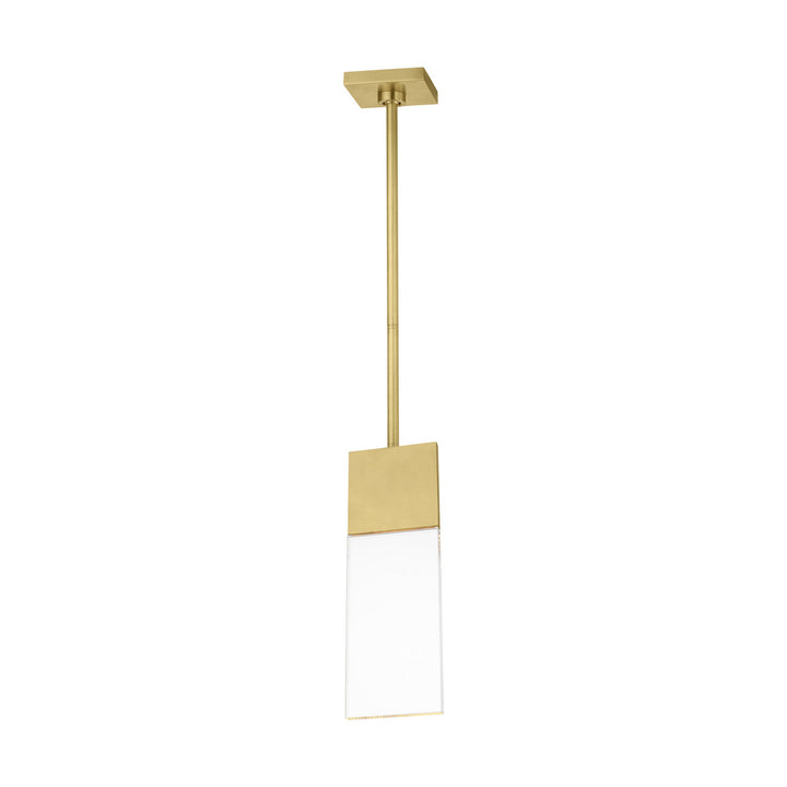 Visual Comfort Modern 700OPKLM92715NBUNV Kulma Led Pendant Outdoor Brass