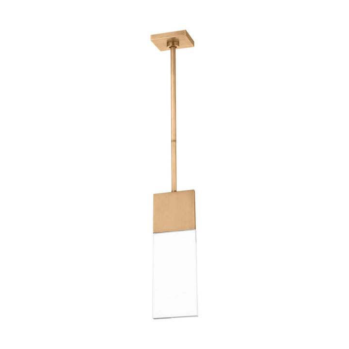 Visual Comfort Modern 700OPKLM92715PUNV Kulma Led Pendant Outdoor Copper/Antique/Verde