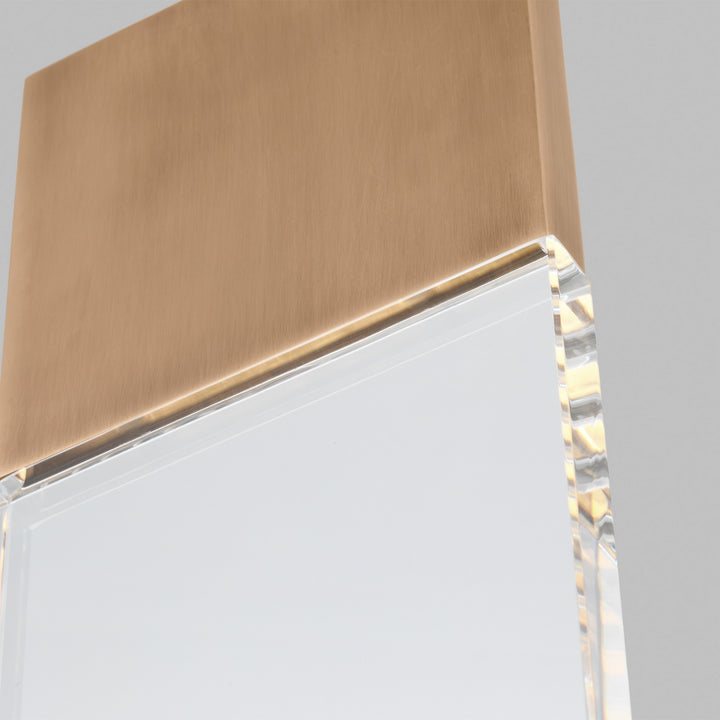 Visual Comfort Modern 700OPKLM92715PUNV Kulma Led Pendant Outdoor Copper/Antique/Verde