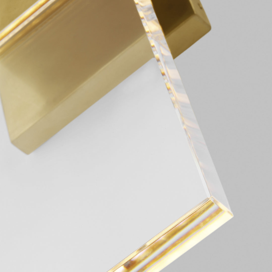 Visual Comfort Modern 700OWKLM92710NBUNV Kulma Led Wall Mount Outdoor Brass