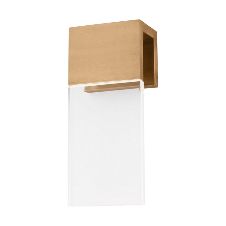 Visual Comfort Modern 700OWKLM92710PUNV Kulma Led Wall Mount Outdoor Copper/Antique/Verde