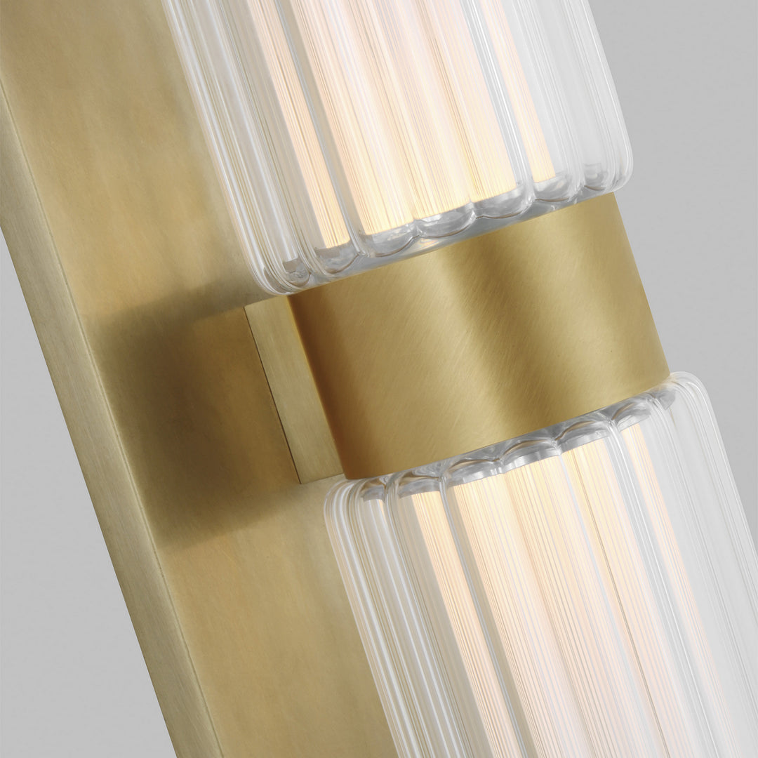 Visual Comfort Modern Langston 700WSLGSN18BR-LED927 Wall Light - Plated Brass
