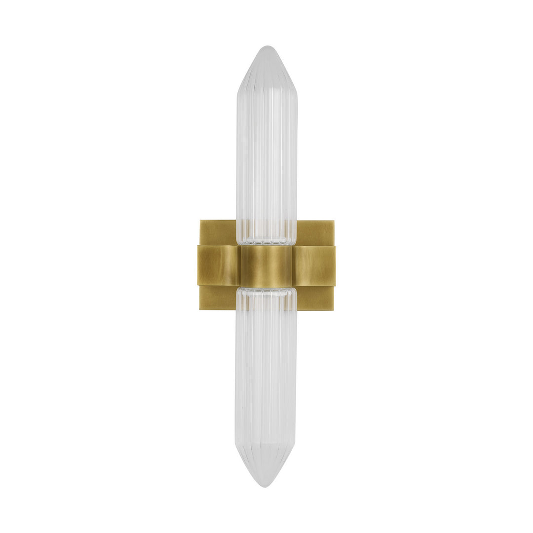 Visual Comfort Modern Langston 700BCLGSN23BR-LED927 Bath Vanity Light 7 in. wide - Plated Brass