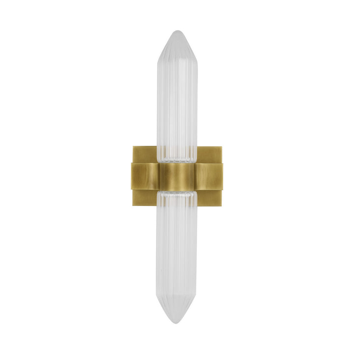 Visual Comfort Modern Langston 700BCLGSN23BR-LED927 Bath Vanity Light 7 in. wide - Plated Brass