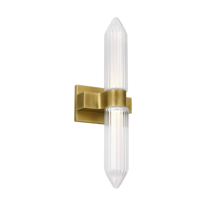 Visual Comfort Modern Langston 700BCLGSN23BR-LED927 Bath Vanity Light 7 in. wide - Plated Brass