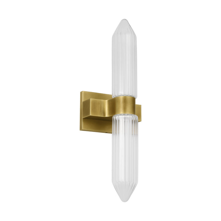 Visual Comfort Modern Langston 700BCLGSN23BR-LED927 Bath Vanity Light 7 in. wide - Plated Brass