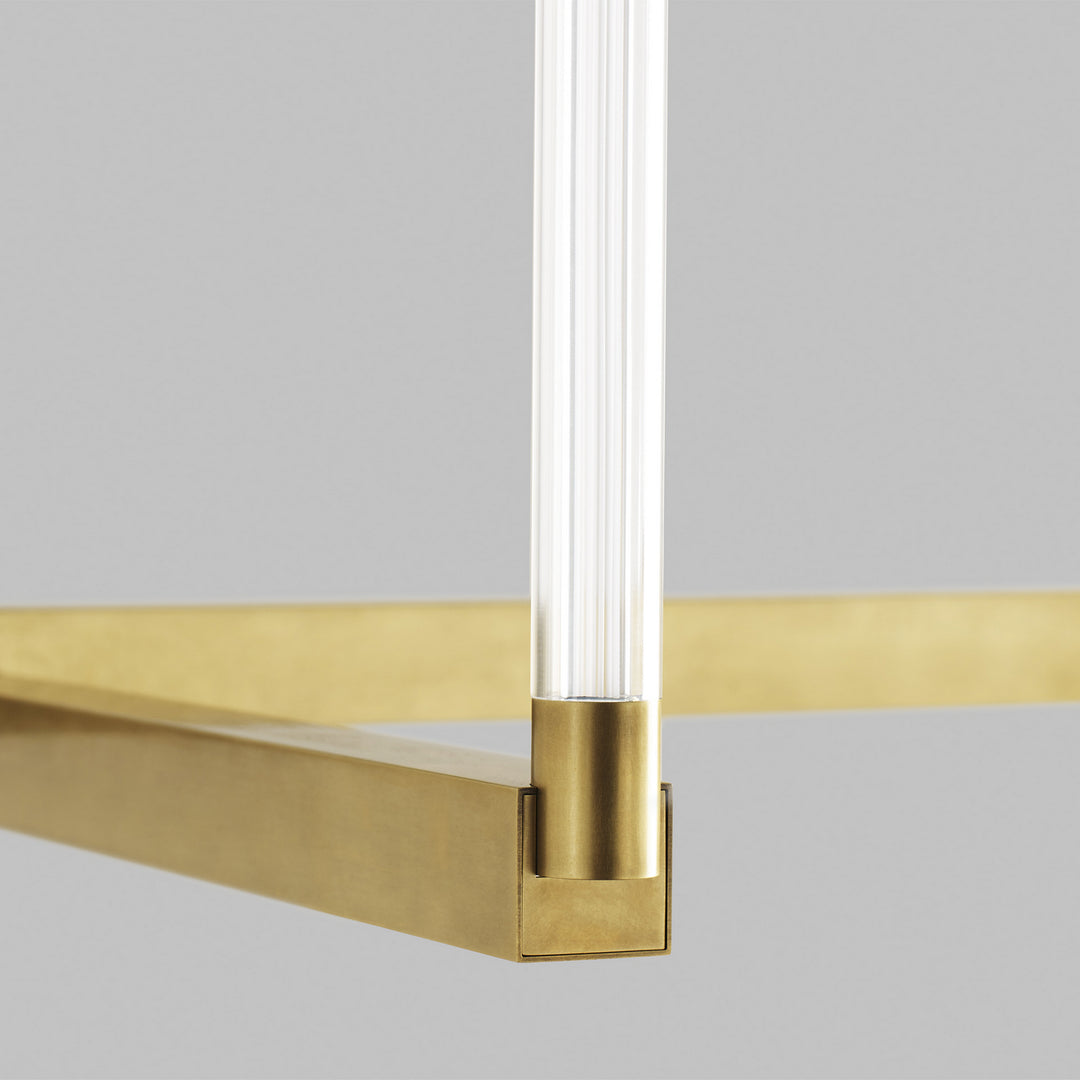 Visual Comfort Modern Phobos 700PHB36NB-LED927 Chandelier Light - Natural Brass