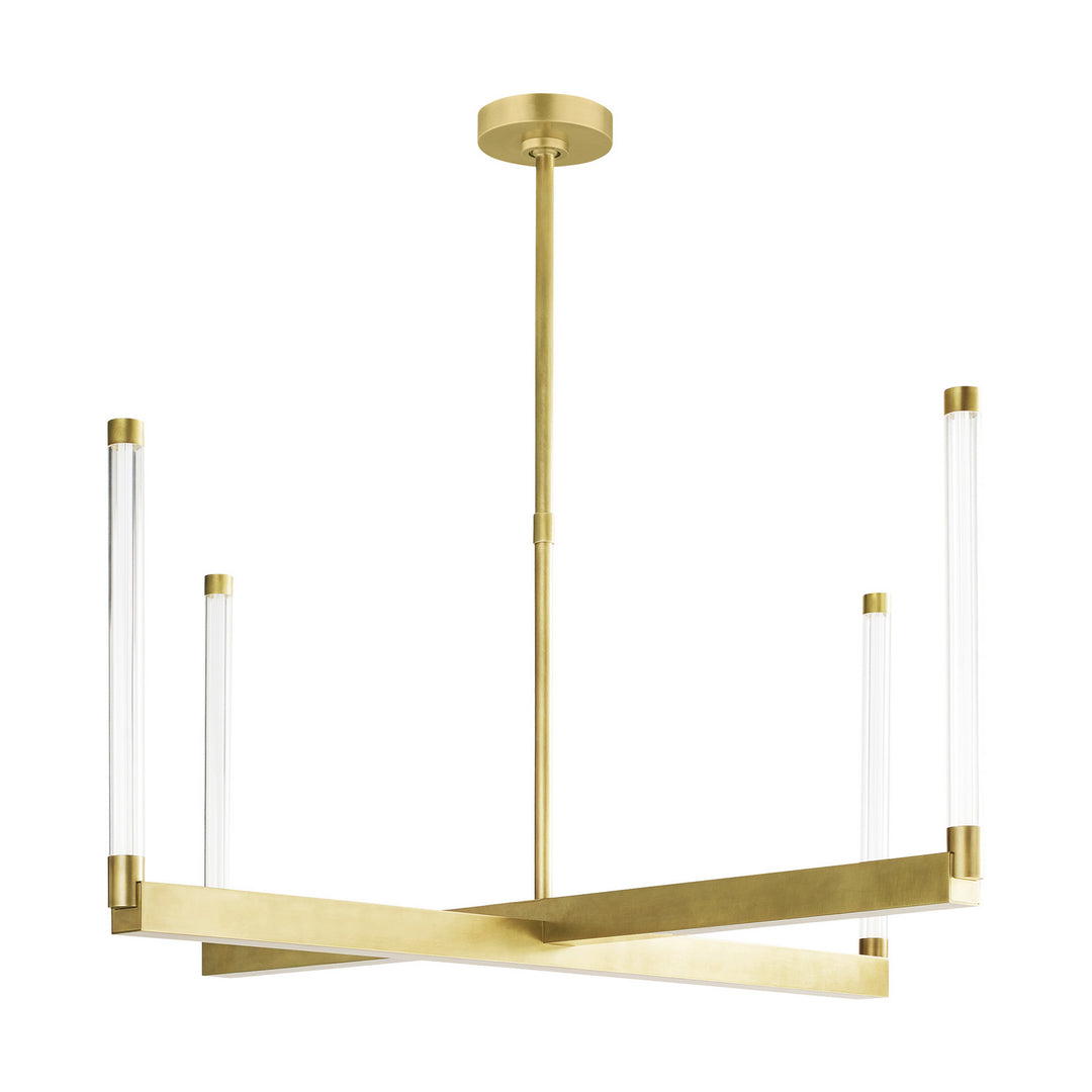 Visual Comfort Modern Phobos 700PHB36NB-LED927-277 Chandelier Light - Natural Brass
