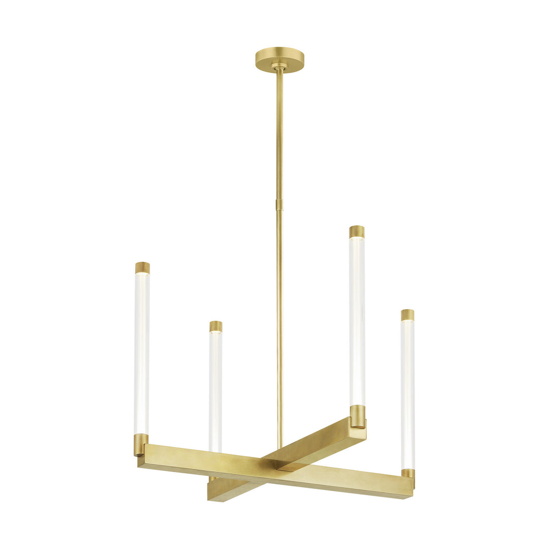 Visual Comfort Modern Phobos 700PHB24NB-LED927 Chandelier Light - Natural Brass